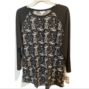 New LuLaRoe Disney Nightmare Before Christmas Top